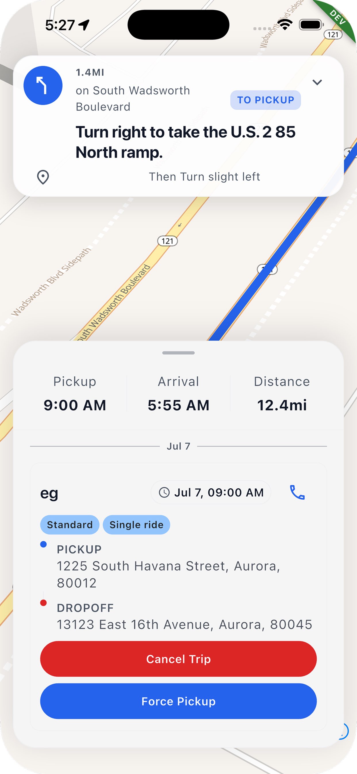 Naveera Driver App - 2